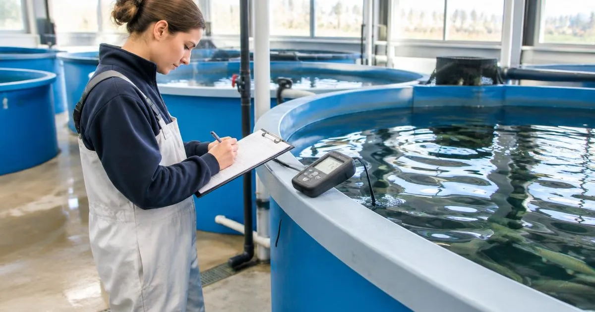 Fische sterben oder fressen weniger: eine sichere Erstmaßnahmen-Checkliste für Aquakulturbetriebe
